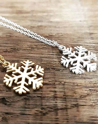 BoHo naszyjnik śnieżynka gwiazdka, Czaki Bransoletki