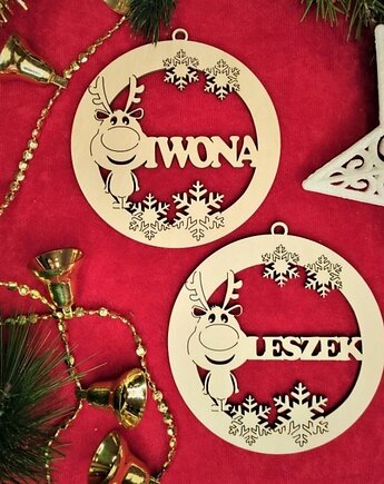 BOMBKA CHOINKOWA z imieniem BOMBKA Z IMIENIEM, smxdsgn