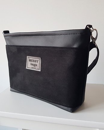Torebka Shallow S + czarna, MessyBags
