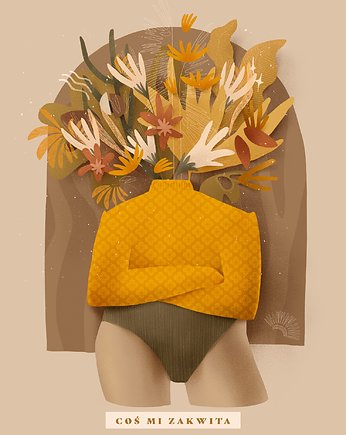 Ilustracja BLOOM, Sandra Chojecka