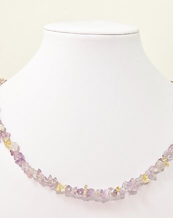 Naszyjnik Korale Choker Ametryn  Kamień naturalny, Lacasilla