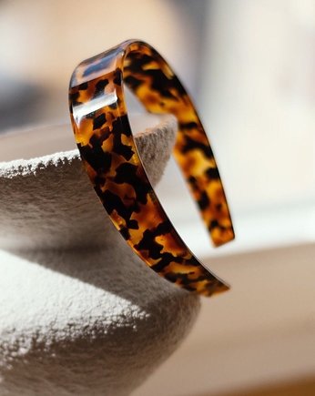 Opaska Classic Large w kolorze Light Tortoise, NINIcoJewelry