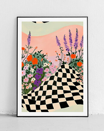 Plakat Łąka Kolorów i Kształtów, Harvest Maison