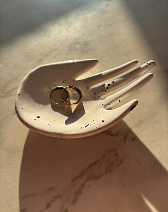 Ceramiczna Łapka Handmade Talerzyk na Biżuterię Dalmatyńczyk, Maison Fragile