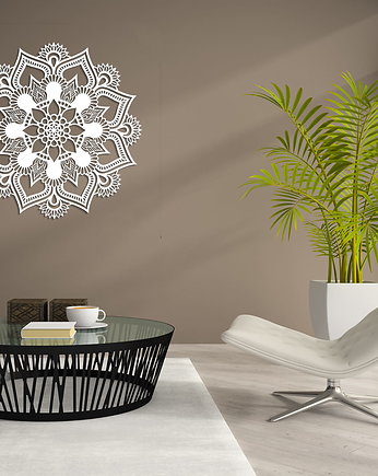 AŻUROWY PANEL DEKORACYJNY, MANDALA, HINDU, DEKORACJA  ŚCIENNA 3D,ORNAMENT, ORNAMENTI