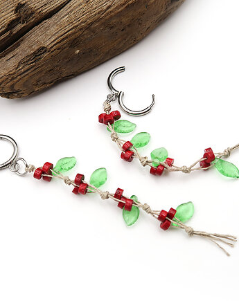 Owocowe lato - kolczyki, Makowisko