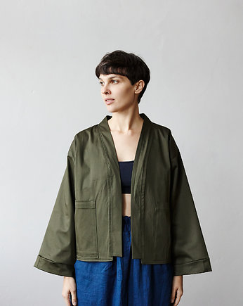 Kimono MIBEL / deep green, BAMBA Concept