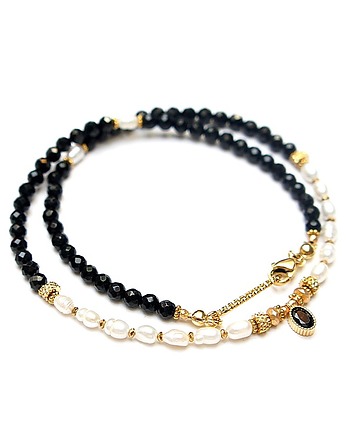 Onyks vol. 14 /choker/ 20.10.25 - Szlachetna kolekcja, KiKa pracownia