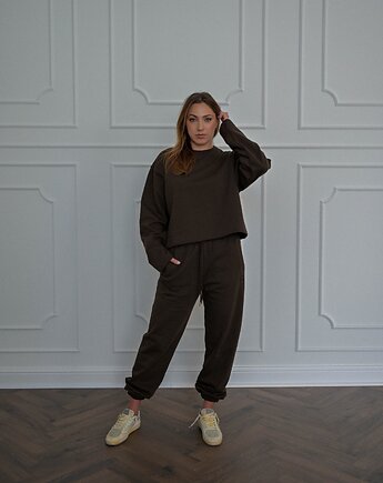 Spodnie DONNA chocolate, RONKA