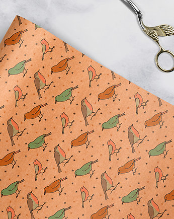 papier do pakowania -  Wróbelki 214k, Wrap and Pack