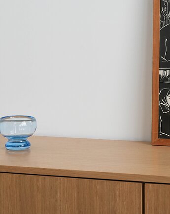 Misa Akva, duński design, lata 60, Holmegaard, Per Lütken, Przetwory design