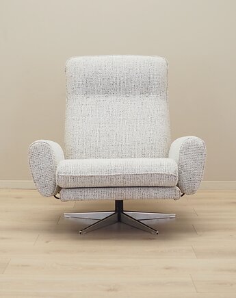 Fotel obrotowy, włoski design, lata 70, produkcja: Włochy, Przetwory design
