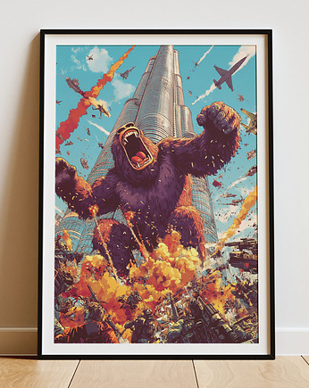 Plakat - King Kong vs Dubai, Harry Monkey