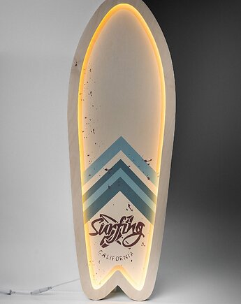 Lampa  Deska Surfingowa kremowa -UNKY, UNKY
