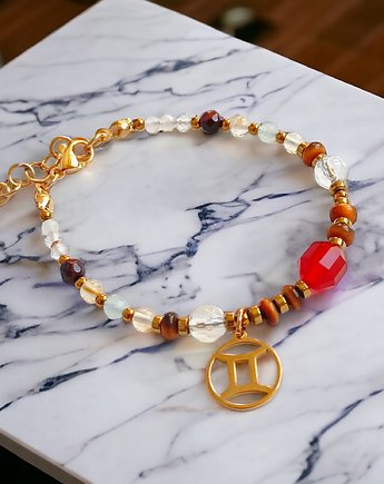 BLIŹNIĘTA - zodiac collection - PREMIUM, kaktusia