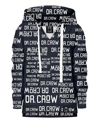 Bluza Chłopiec DR.CROW Logo Napisy Czarna, DrCrow