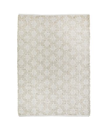 Dywan Seagrass w romby ręcznie tkany bawełna 180 x 120 cm, Home Design