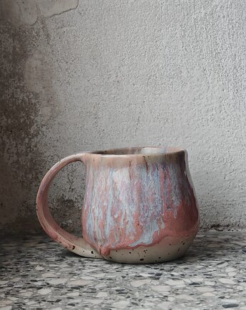 Różowa czarka z uchem, MOM S HANDMADE