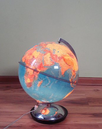 Lampa globus, lata 70, Relikt design