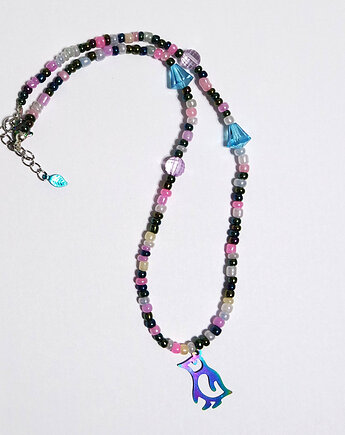 Naszyjnik pingwinek - kolekcja Starlight, yenoo