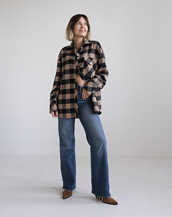 Koszula flanelowa w kratę oh plaid shirt, ohbemore