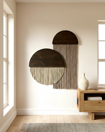 Nowoczesna  makrama zestaw, Zaplątana W Sznurki