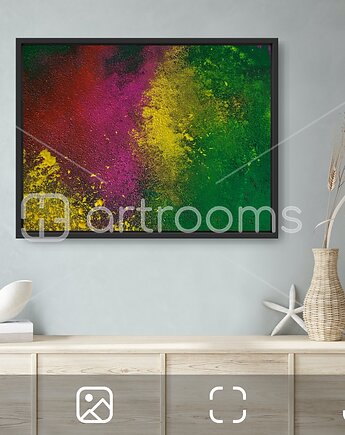 Obraz colorfull, Kolorowa Pędzelkowa