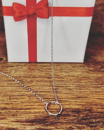 Naszyjnik kółeczko ring, Czaki Bransoletki