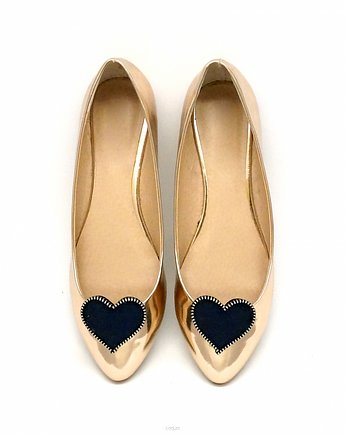 Klipsy do butów Coquet - I love U / Navy, Coquet