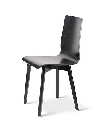 Krzesło dębowe czarne Luka W, Deltachairs