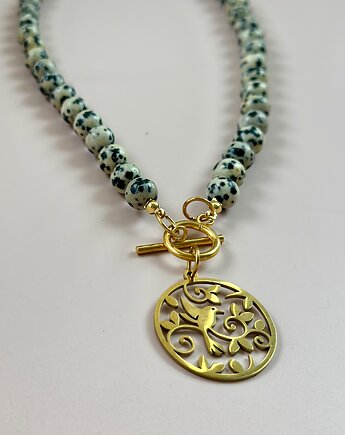 Naszyjnik Royal Bird  z kamieni Toggle, Konevka store