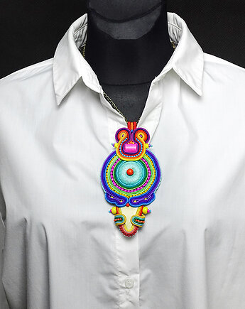 Etniczny naszyjnik soutache, Mró Soutache