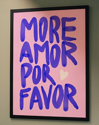 Plakat More Amor Por Favor Miłość, Harvest Maison