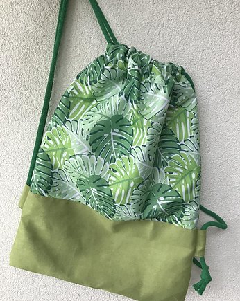 Plecak Flowers Green, Needle It Shop