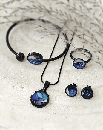 Komplet z kolekcji Sroczka, Slow Jewelry