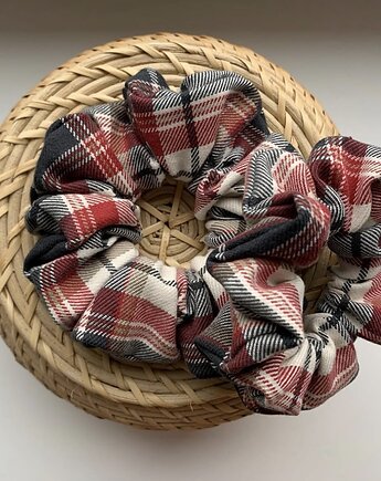 Scrunchie w kratkę Ruby, Volie Line