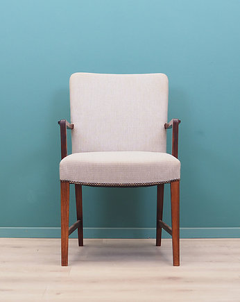 Fotel palisandrowy, duński design, lata 60, produkcja: Dania, Przetwory design