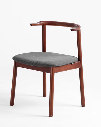Krzesło Kubrik - karbon, orzech, OSOBY - Prezent dla dziadka