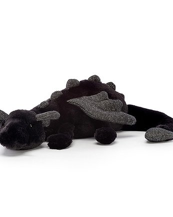 Maskotka Przytulanka Smok czarny Dexter 26 cm, MIA home