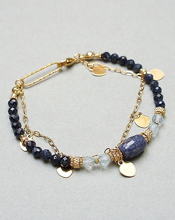 Szafiry  vol. 11 - bransoletka - Szlachetna kolekcja /09.04.25/