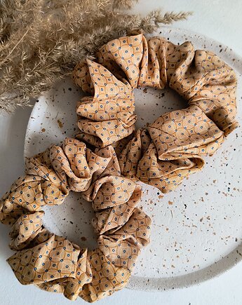 Scrunchie Jedwabna Krem, nanowoshop