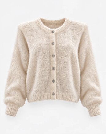 Kardigan Kid Mohair Burgundy z odpinanymi poduszkami, Patchouli