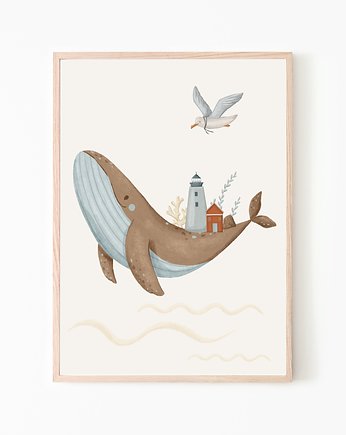 PLAKAT, OBRAZEK Morskie przygody nr.7, Dekoracjan