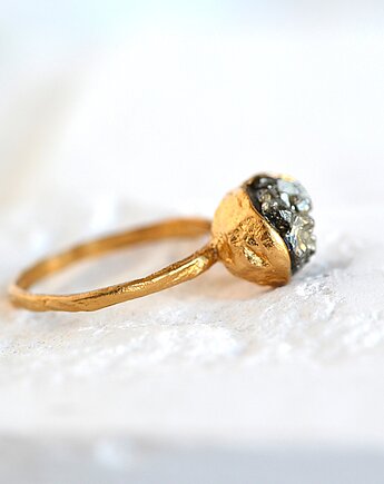 Pierścionek z Pirytem, TulipBIJOU