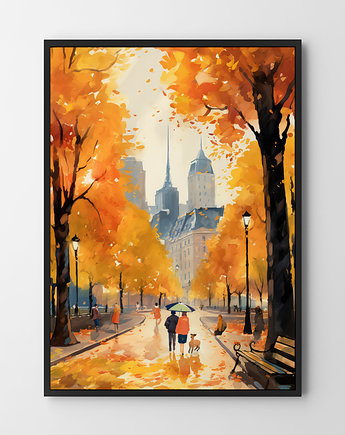 Plakat Jesienne miasto, HOG STUDIO