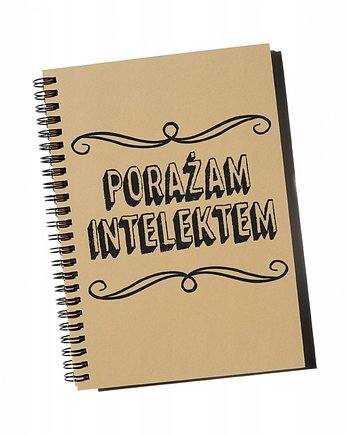 Porażam intelektem, notatnik, Sowia Aleja