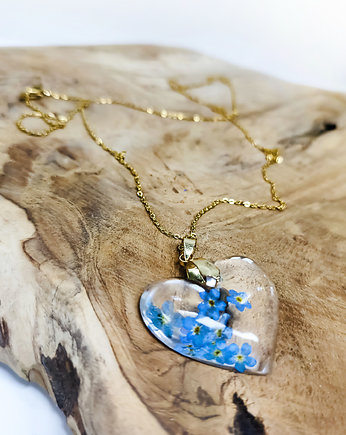 Serce z niezapominajką, Lovely Jewellery