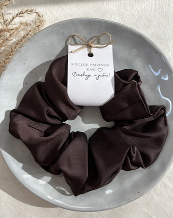 Gumka scrunchie wieczór panieński Team Bride wzór 2, Tiny Stone