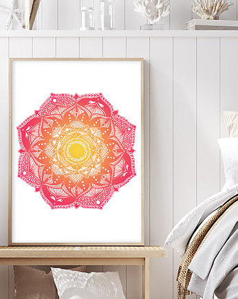 Plakat Mandala 50x70cm, Malgorzata Domanska