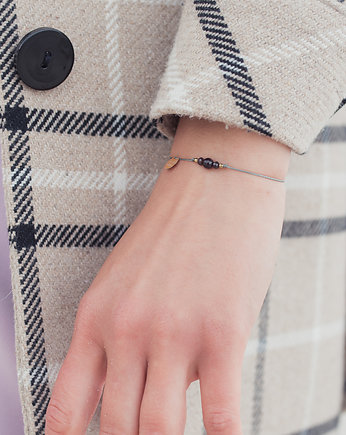 Elegancka Bransoletka Taste z Granatem i Rubinem, w hand works